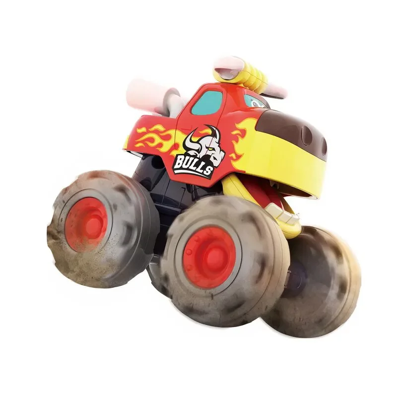 Set 3 masinute de jucarie pentru bebelusi Monster Truck HOLA