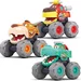 Set 3 masinute de jucarie pentru bebelusi Monster Truck HOLA